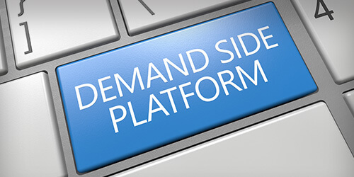 Demand Side Platform written on the keyboard of a computer